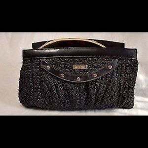 Miche classic black weave shell cover leather